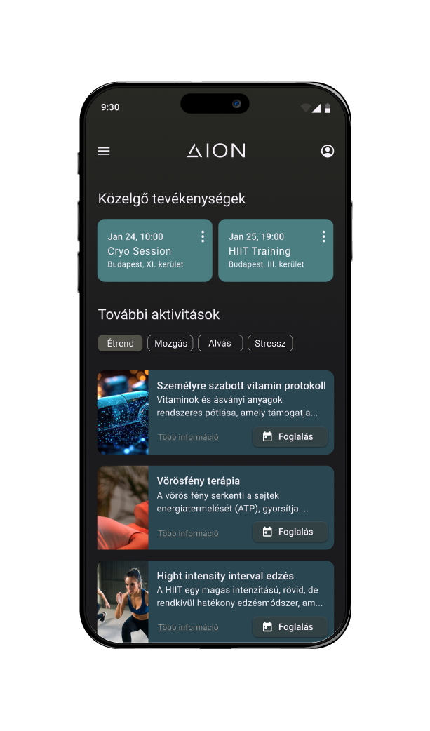 Konzultáció és szolgáltatás foglalás